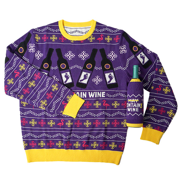 Perfect Pairings Ugly Sweater + Bottle Sweater Koozie - Save $5!